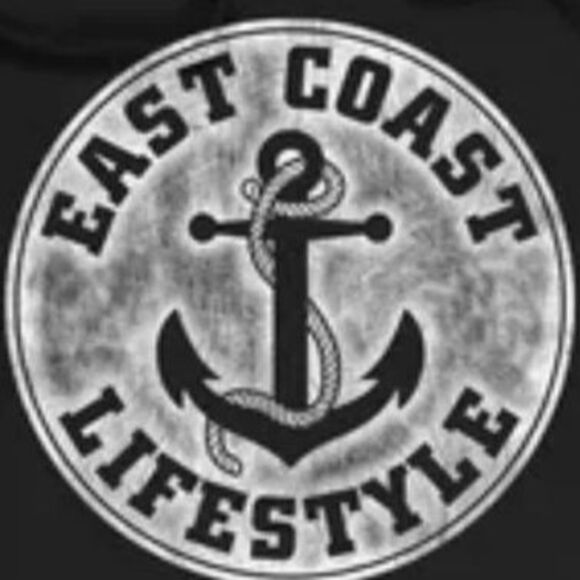 East Coast Lifestyle men's fleece shorts with tie closure (size M) NWOT - Picture 2 of 4